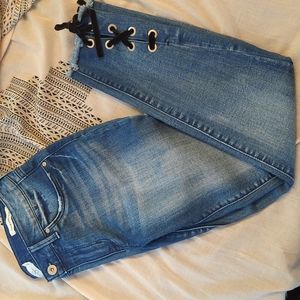 Jessica Simpson Kiss Me Ankle Skinny Jeans Sz 28